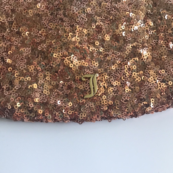Juicy Couture Brown Sequined Wristlet - Picture 5 of 10